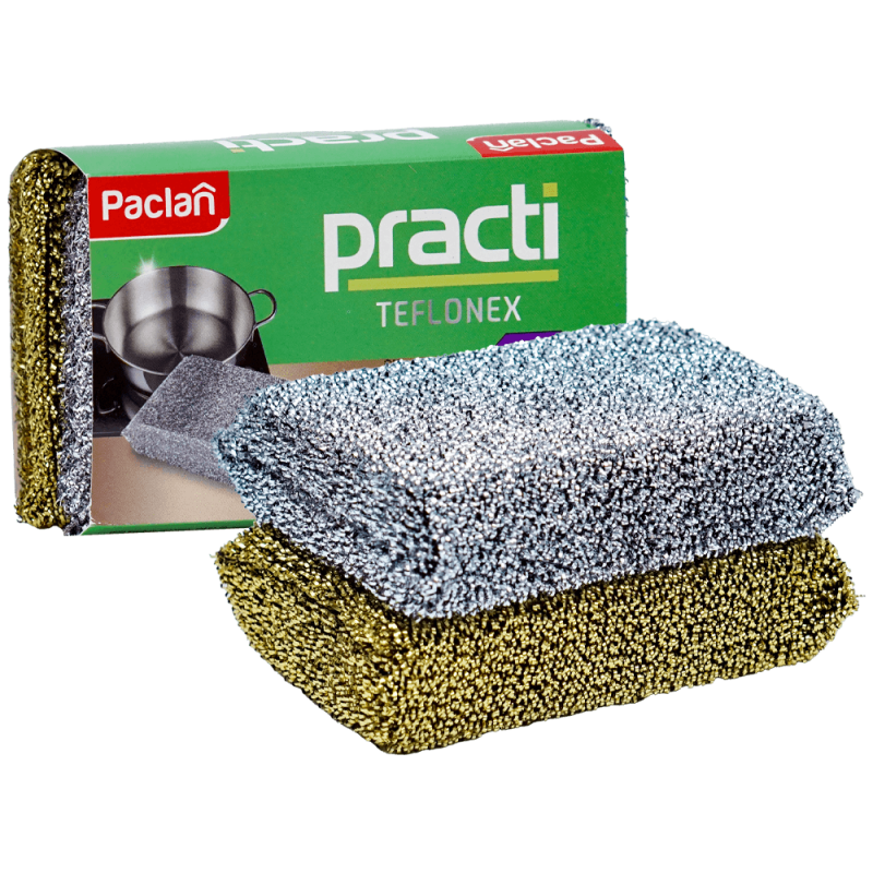 Set 2 bureti vase teflonate antiaderente Paclan Practi Teflonex